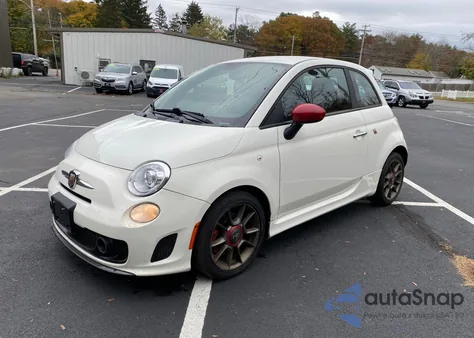 2013 Fiat 500 Abarth z USA, uszkodzony, nr VIN 3C3CFFFH1DT573319